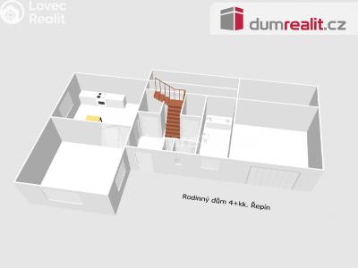 Prodej rodinného domu Řepín, Hlavní 6 č. 11