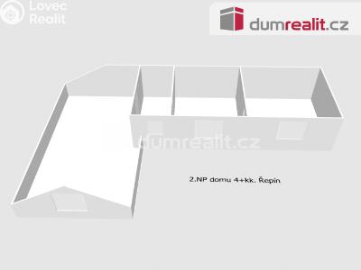 Prodej rodinného domu Řepín, Hlavní 6 č. 12