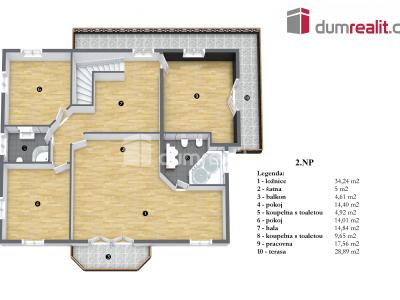 Prodej rodinného domu Praha, Na dlážděnce 670 č. 10