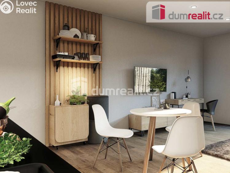 Prodej bytu 1+KK Mělník, Kokořínská 3733 č. 4