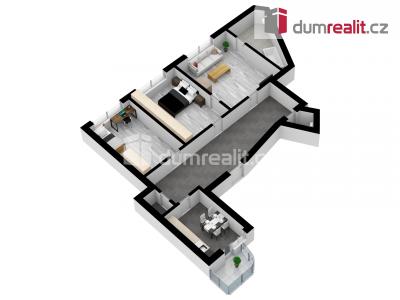 Prodej bytu 3+1 Ústí nad Labem, Žukovova 385 č. 2
