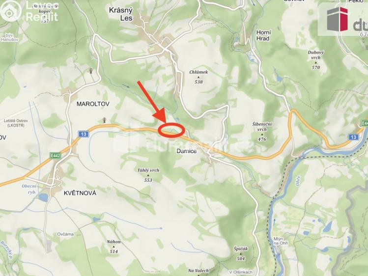 Prodej louky Krásný Les č. 4