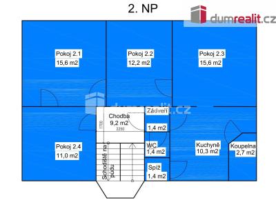 Prodej rodinného domu Praha, U Řempa 76 č. 32