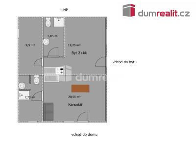 Prodej rodinného domu Neratovice, Vojtěšská 124 č. 5