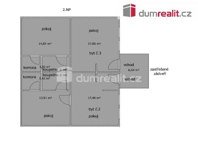 Prodej rodinného domu Neratovice, Vojtěšská 124 č. 6