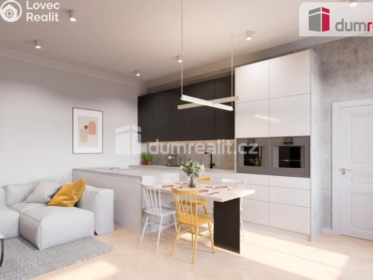 Prodej bytu 2+KK Praha, Hálkova 1612 č. 4