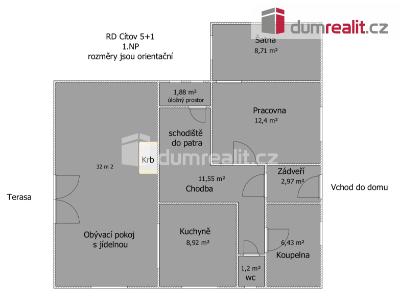 Prodej rodinného domu Cítov č. 8