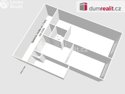 Prodej bytu 2+KK Mělník, Studentská 3279 č. 8