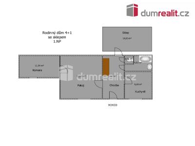 Prodej rodinného domu Velký Borek č. 6
