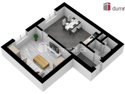 Prodej bytu 1+1 Ústí nad Labem, Peškova 542 č. 11