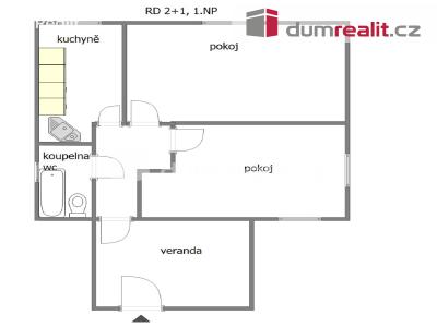 Prodej rodinného domu Mělník, Chloumecká 2695 č. 6
