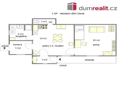 Prodej chaty Tuhaň č. 7