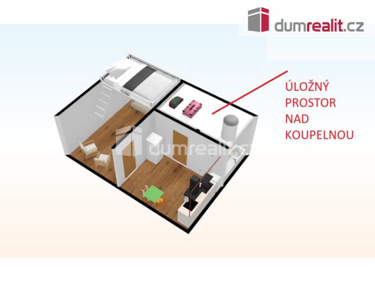 Pronájem bytu 1+1 Praha, Na Petynce 428 č. 13
