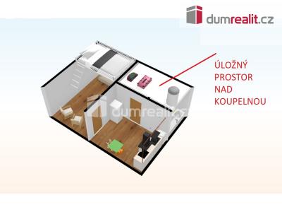 Pronájem bytu 1+1 Praha, Na Petynce 428 č. 13