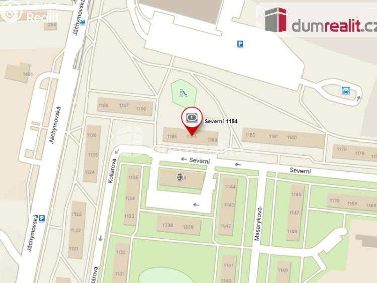 Pronájem bytu 2+1 Ostrov, Severní 1185 č. 4