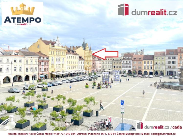 Pronájem kanceláře České Budějovice, Karla IV. 92 č. 4