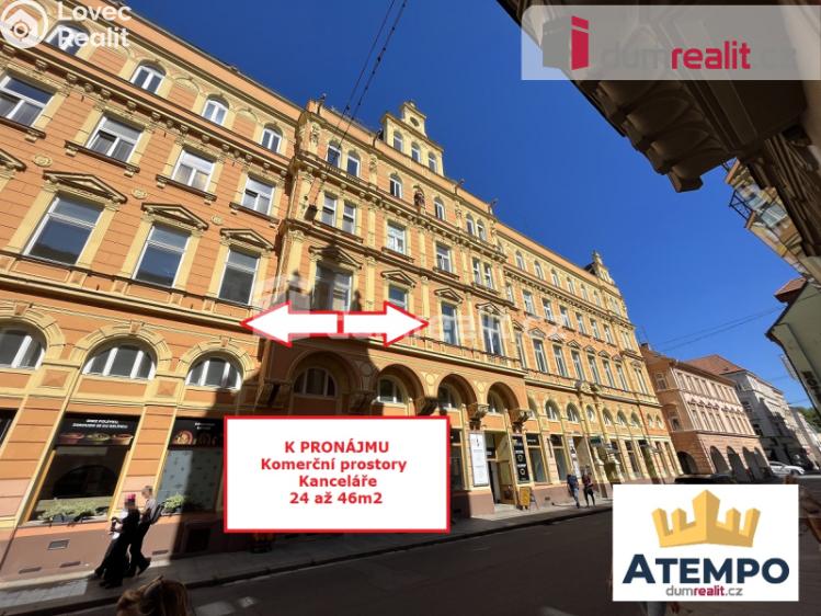 Pronájem kanceláře České Budějovice, Karla IV. 92 č. 2