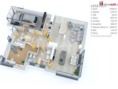 Prodej rodinného domu Mělník, Habrová č. 6