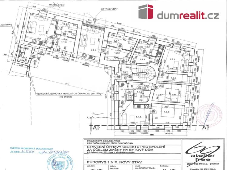 Prodej komerční nemovitosti Mšeno, Tyršova 211 č. 4