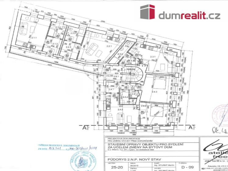 Prodej komerční nemovitosti Mšeno, Tyršova 211 č. 5