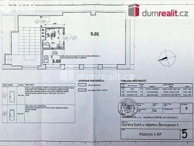 Pronájem bytu 1+KK Plzeň, Škroupova 1982 č. 6