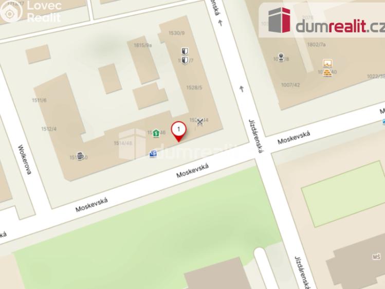 Pronájem komerční nemovitosti Karlovy Vary, Moskevská 1515 č. 3