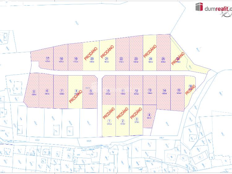 Prodej stavebního pozemku Tři Sekery č. 1