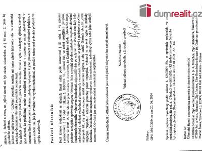 Prodej stavebního pozemku Velké Chvojno č. 19