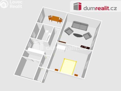 Prodej bytu 2+1 Mělník, Smetanova 706 č. 7