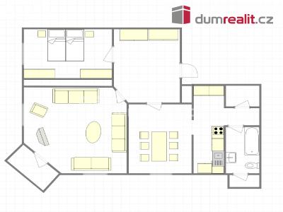 Prodej bytu 3+1 Mariánské Lázně, Ruská 155 č. 11