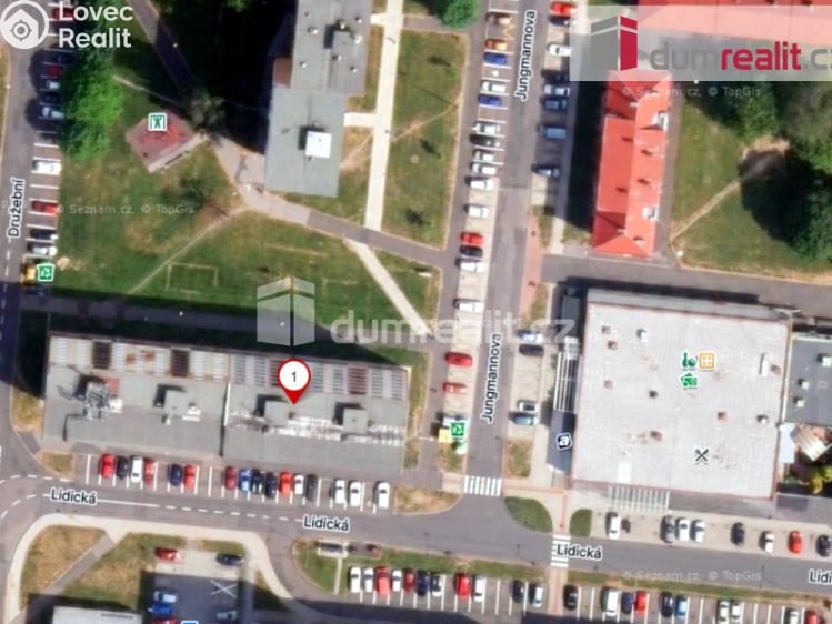 Pronájem bytu 1+KK Ostrov, Lidická 1253 č. 2