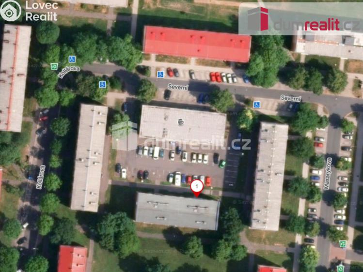 Pronájem bytu 2+1 Ostrov, Severní 1339 č. 3