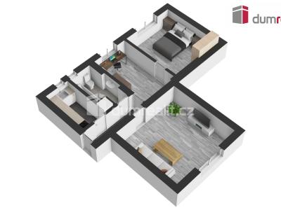 Prodej bytu 3+1 Ústí nad Labem, Masarykova 2293 č. 7