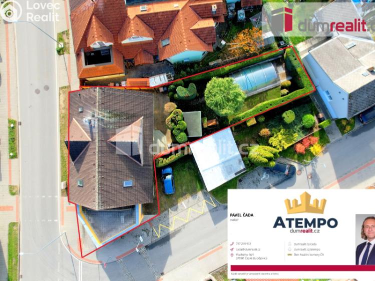 Prodej rodinného domu České Budějovice, Plavská 1415 č. 2