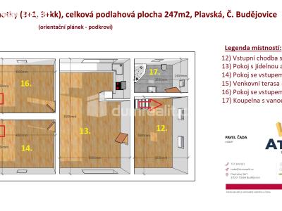 Prodej rodinného domu České Budějovice, Plavská 1415 č. 25
