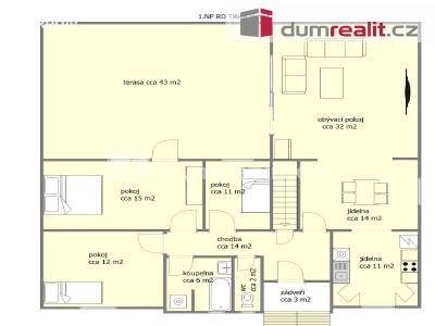 Prodej rodinného domu Tišice, Marie Podvalové 285 č. 7