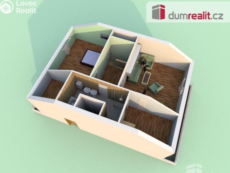 Prodej bytu 4+KK Praha, Jaromíra Vejvody 1399 č. 8