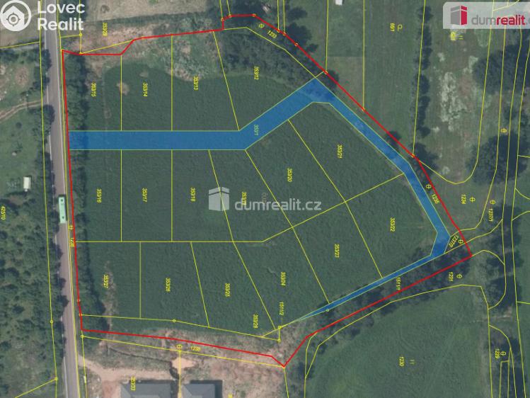 Prodej stavebního pozemku Nezabylice č. 4
