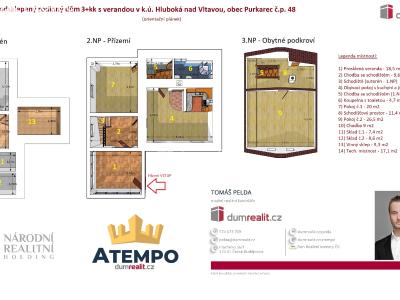 Prodej rodinného domu Hluboká nad Vltavou č. 2