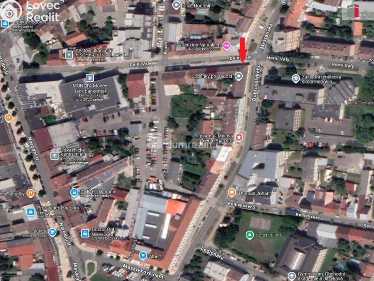 Pronájem obchodního prostoru Hodonín, Dolní Valy 1094 č. 5