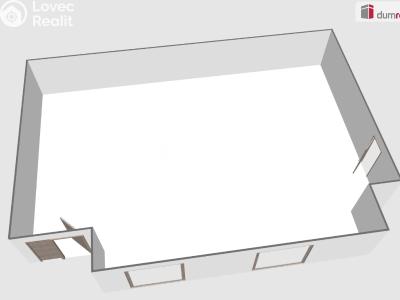 Pronájem obchodního prostoru Hodonín, Dolní Valy 1094 č. 3