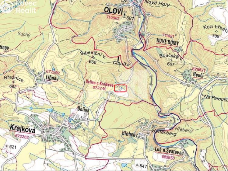 Prodej pozemku Krajková č. 5