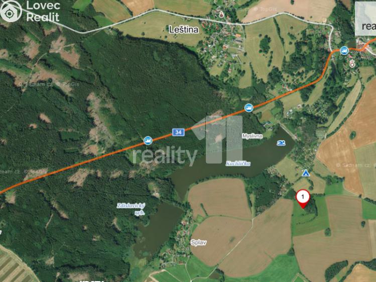 Prodej louky Boňkov č. 1