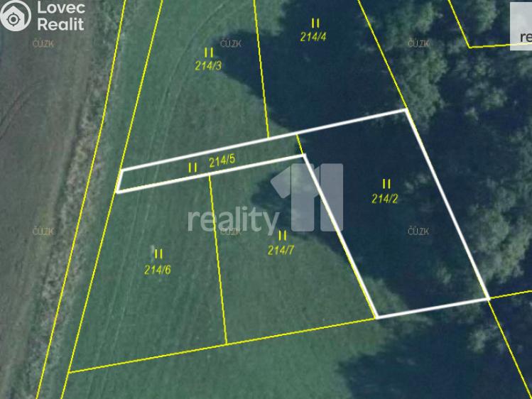 Prodej louky Boňkov č. 3