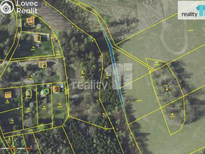 Prodej pozemku Ondřejov, Hlavní 34 č. 1