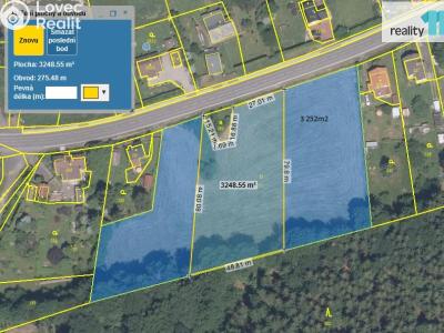 Prodej stavebního pozemku Rybniště č. 7