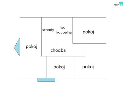 Pronájem rodinného domu Příbram, Obecnická 281 č. 5