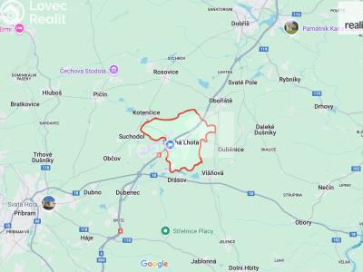 Prodej stavebního pozemku Dlouhá Lhota č. 10