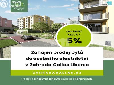 Prodej bytu 3+KK Liberec, Tovární č. 2