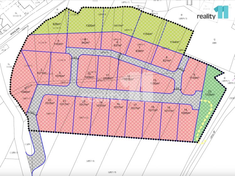 Prodej stavebního pozemku Brozany nad Ohří, Mikulova 111 č. 2